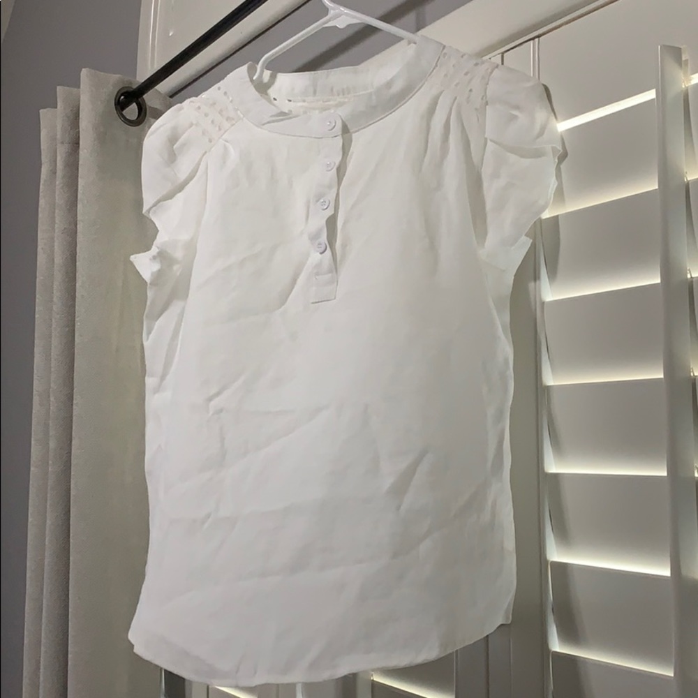 New white shirt. Did not fit me.